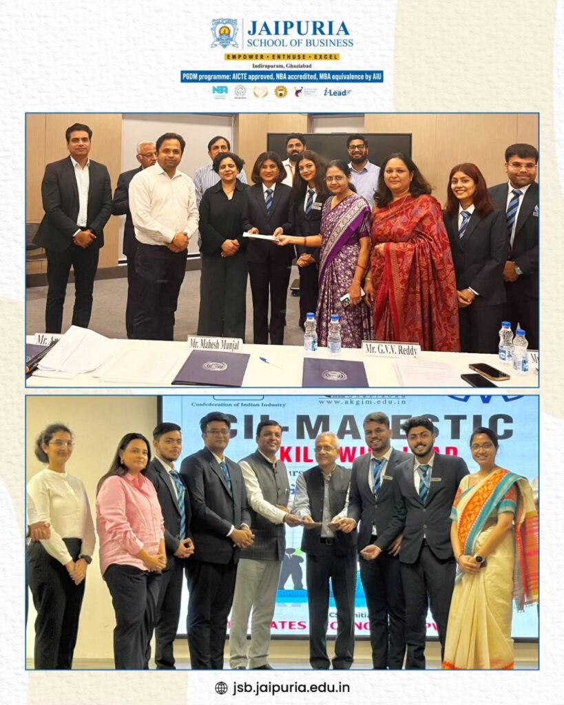 JSB Shines Bright at CII Skill Will Lead Competition 2025!